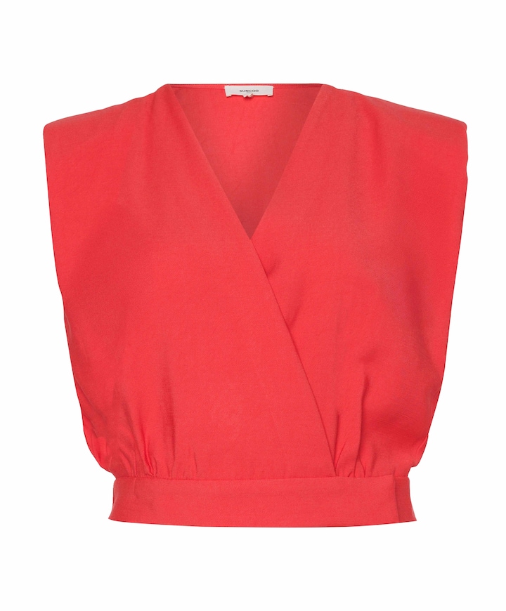 Dames top rood