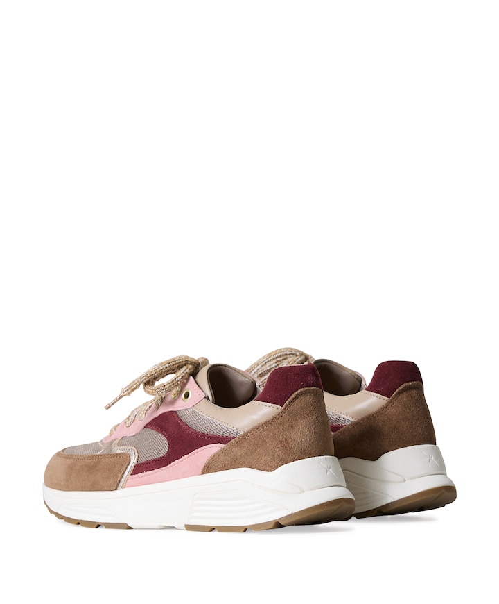 Ponte Vecchio dames sneakers bruin