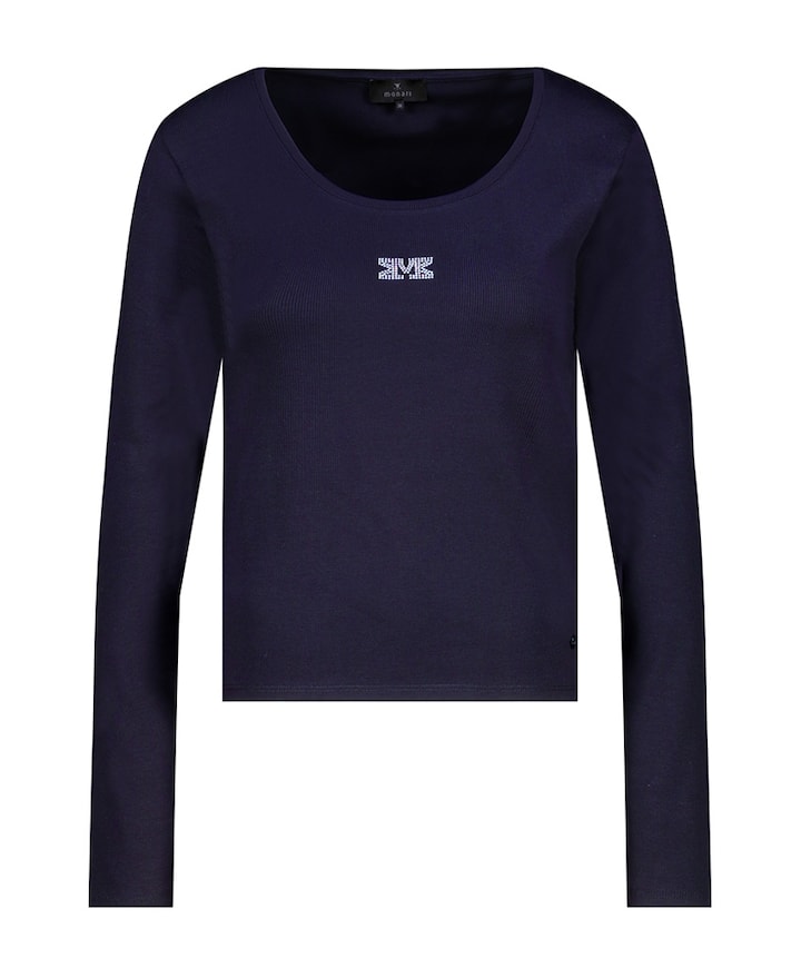 Dames longsleeve blauw