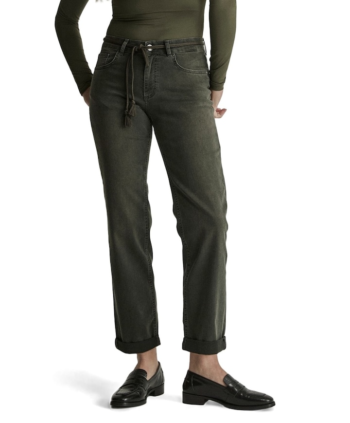 Bobby - Vintage Denim - 630 - Green dames jeans groen