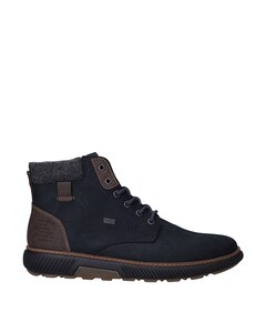 heren veterboots blauw