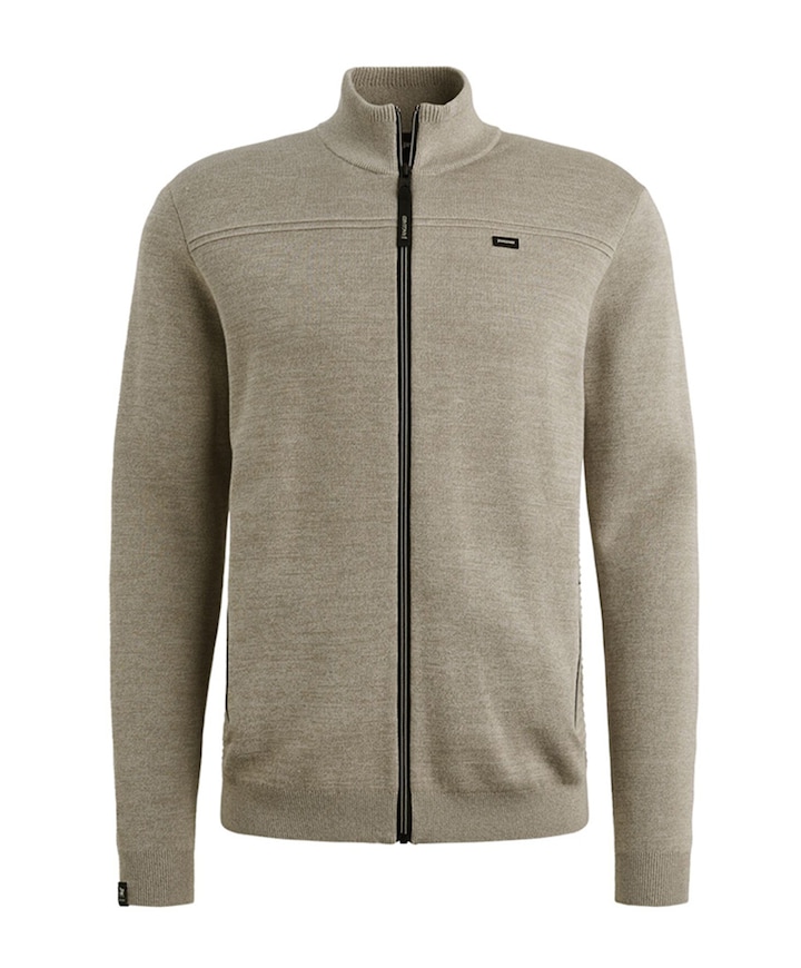 Heren vest beige