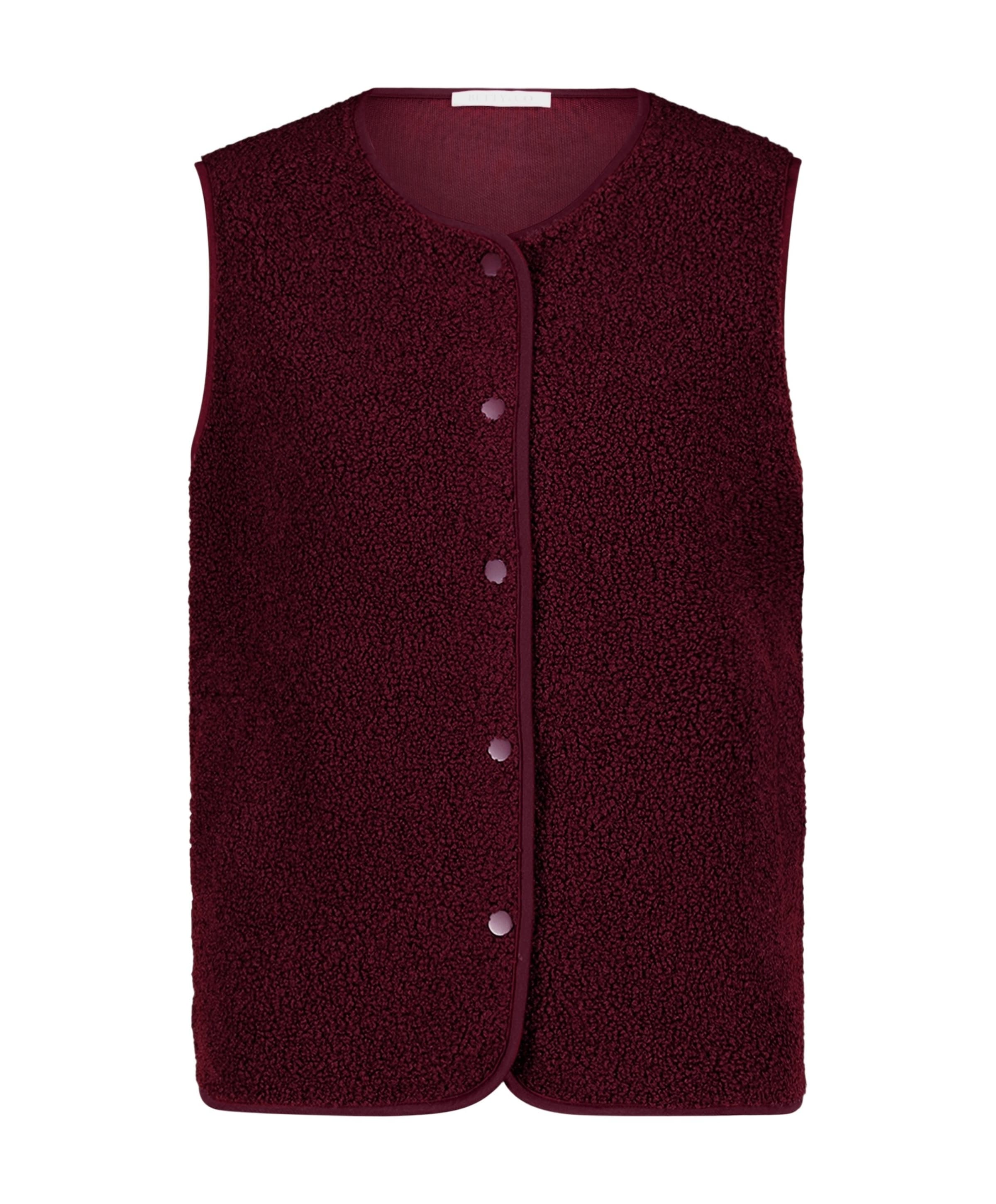 Dames gilet bordeaux