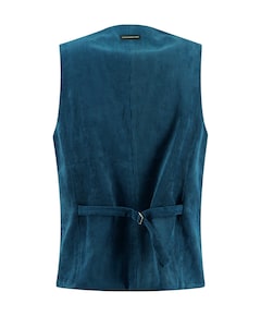 Heren gilet blauw