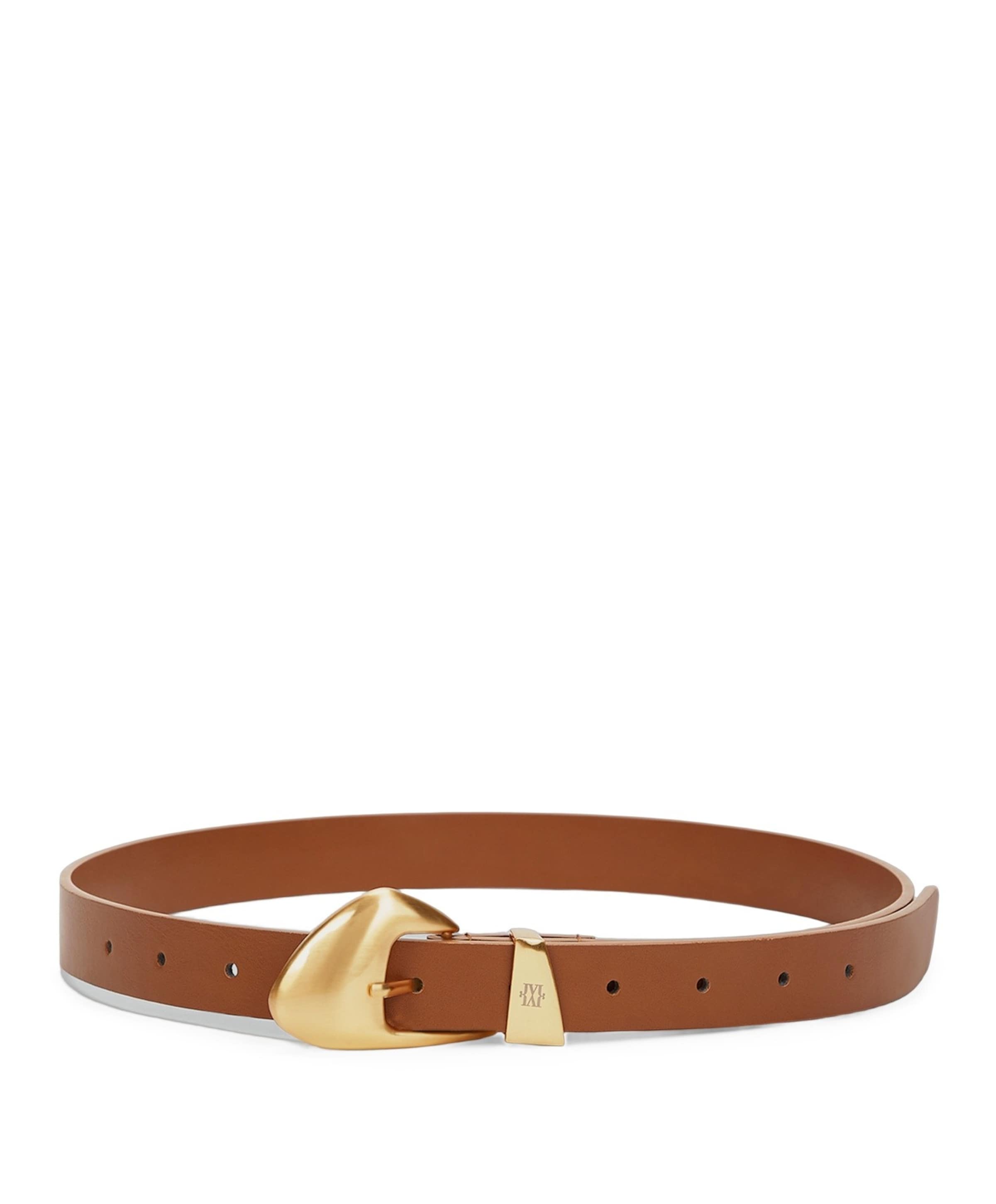 Dames riem beige