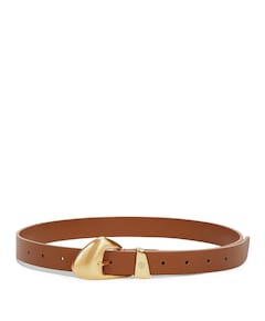Dames riem beige