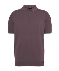 Heren polo bruin
