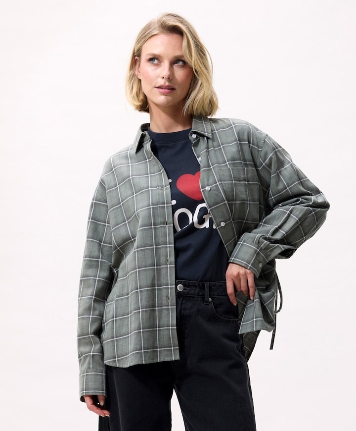 Dames blouse groen
