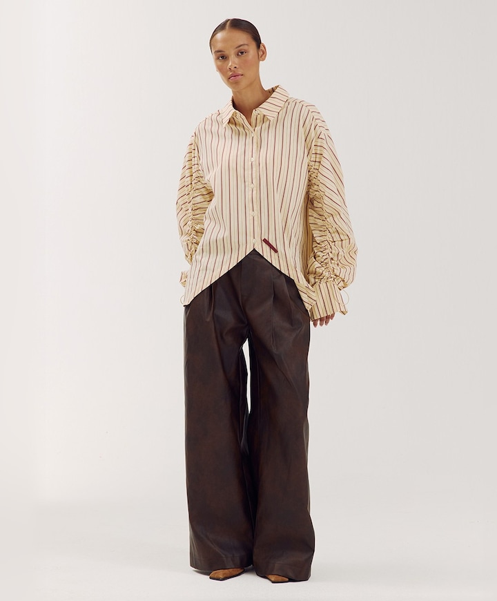 Dames blouse geel