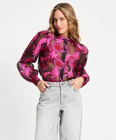 Dames blouse roze