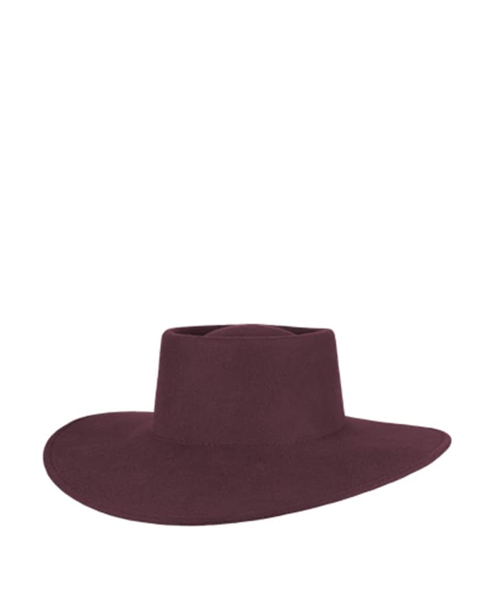 Dames hoofdaccessoire bordeaux