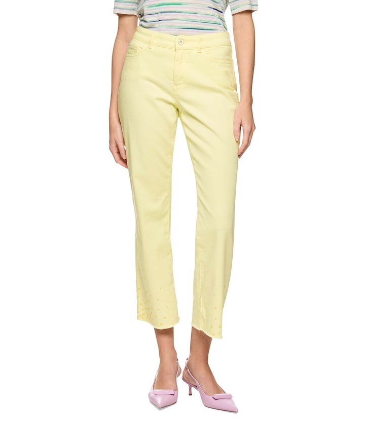 FORLI dames jeans geel