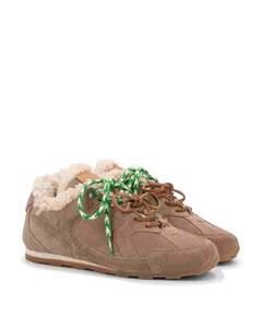 dames sneakers beige