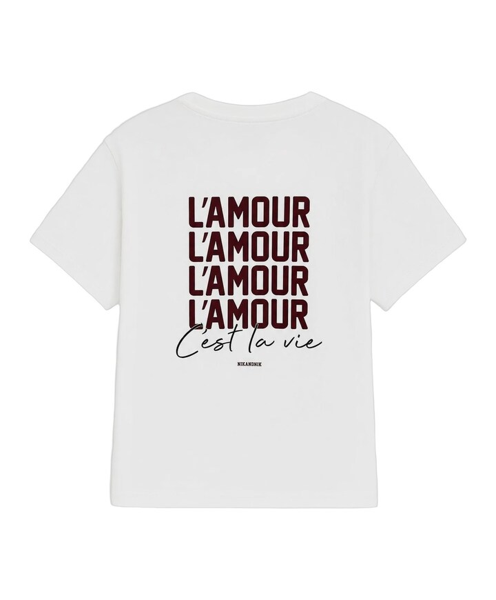 Meisjes T-shirt ecru