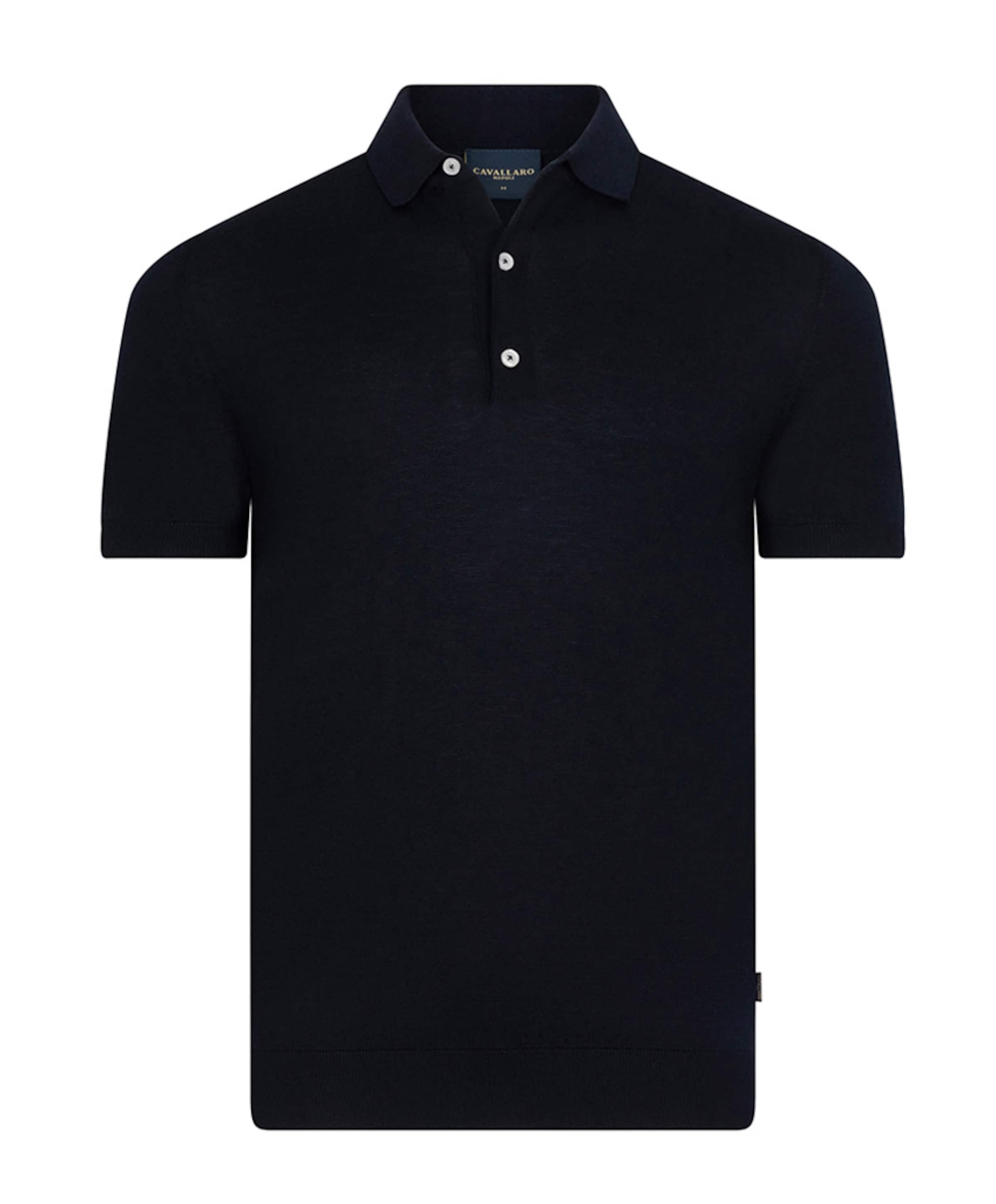 Heren polo blauw