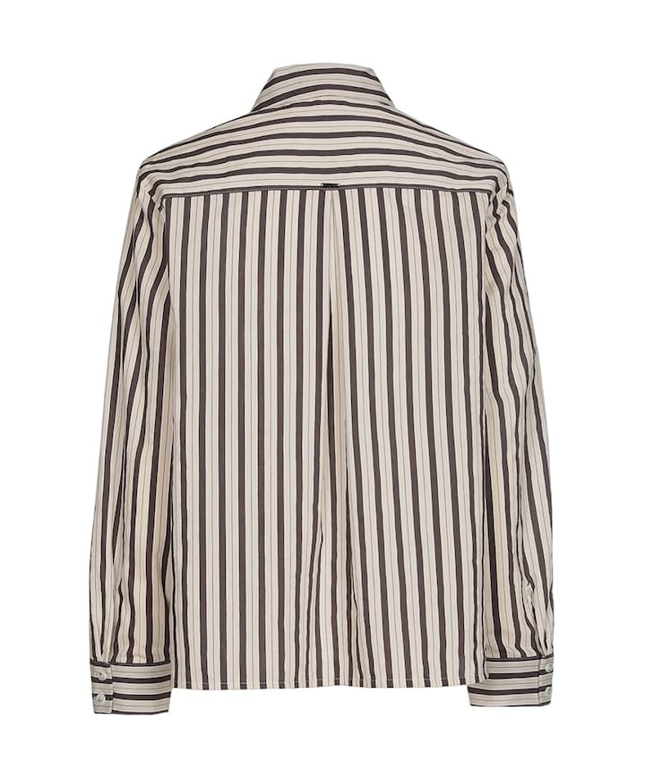 Dames blouse bruin