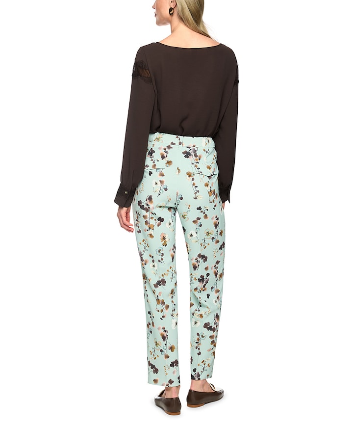 Dames blouse bruin