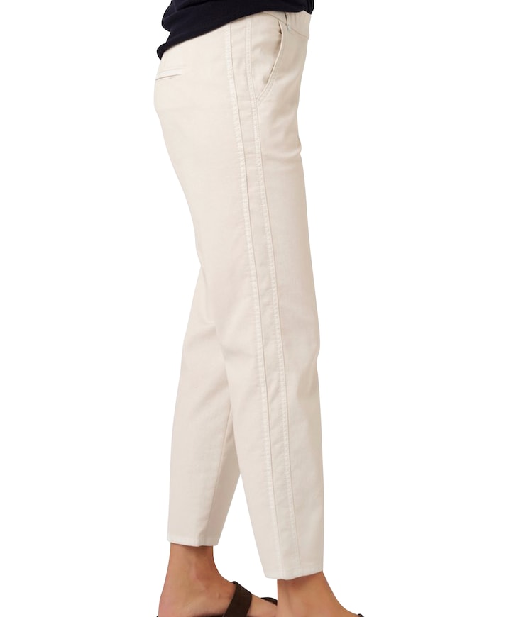 Sue Cigarette 7/8 dames broek beige