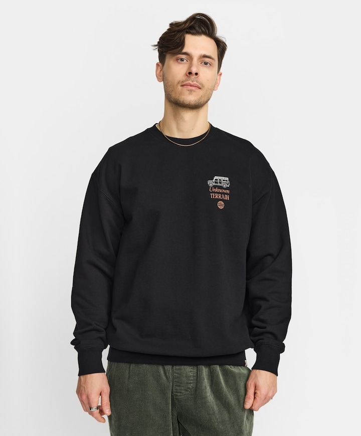 Heren sweater zwart