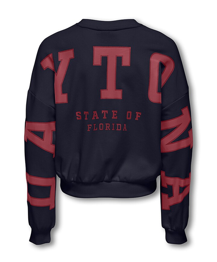 Meisjes sweater blauw