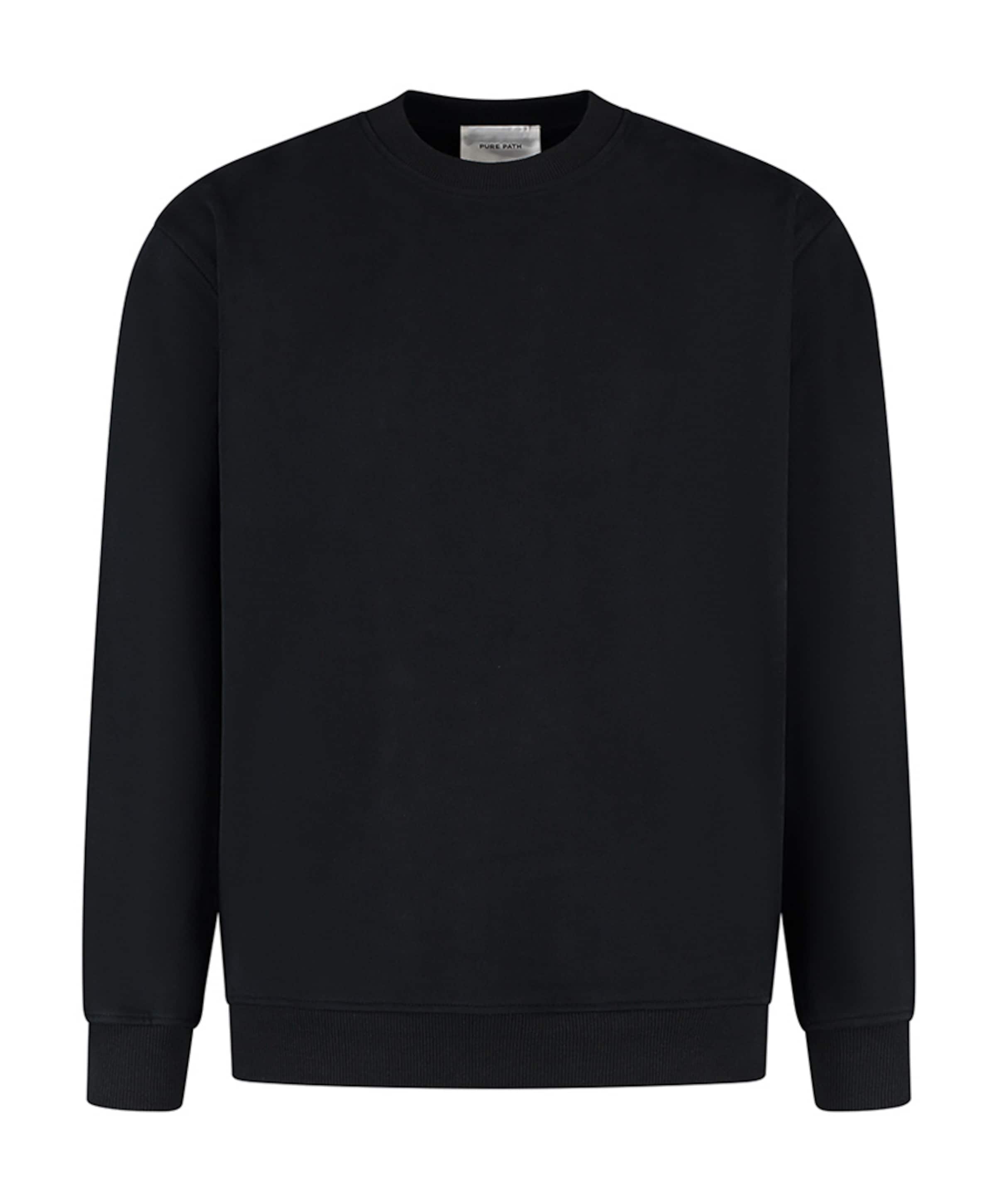 Heren sweater zwart