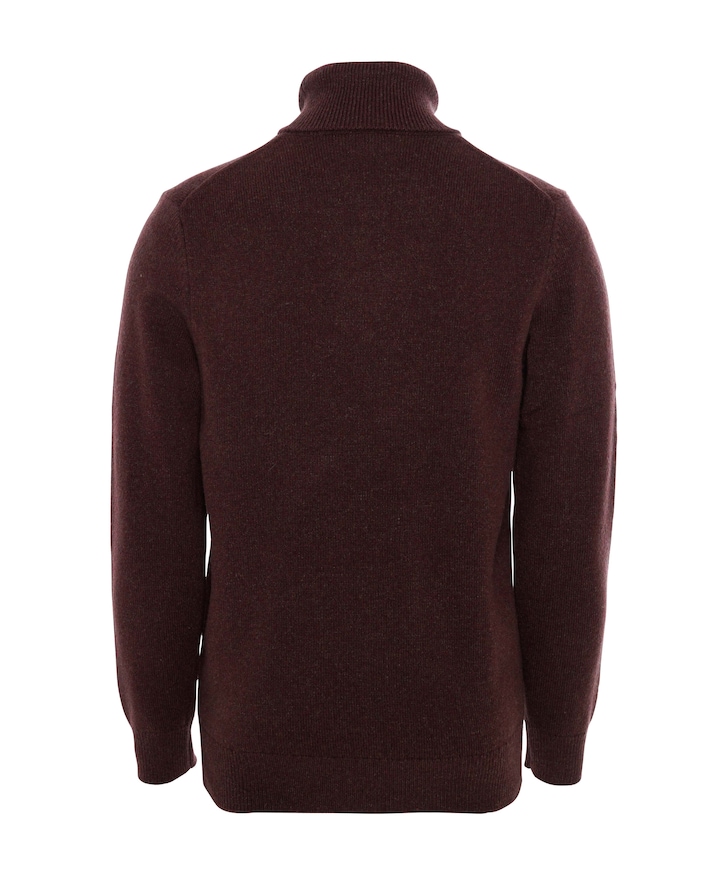Heren coltrui bordeaux