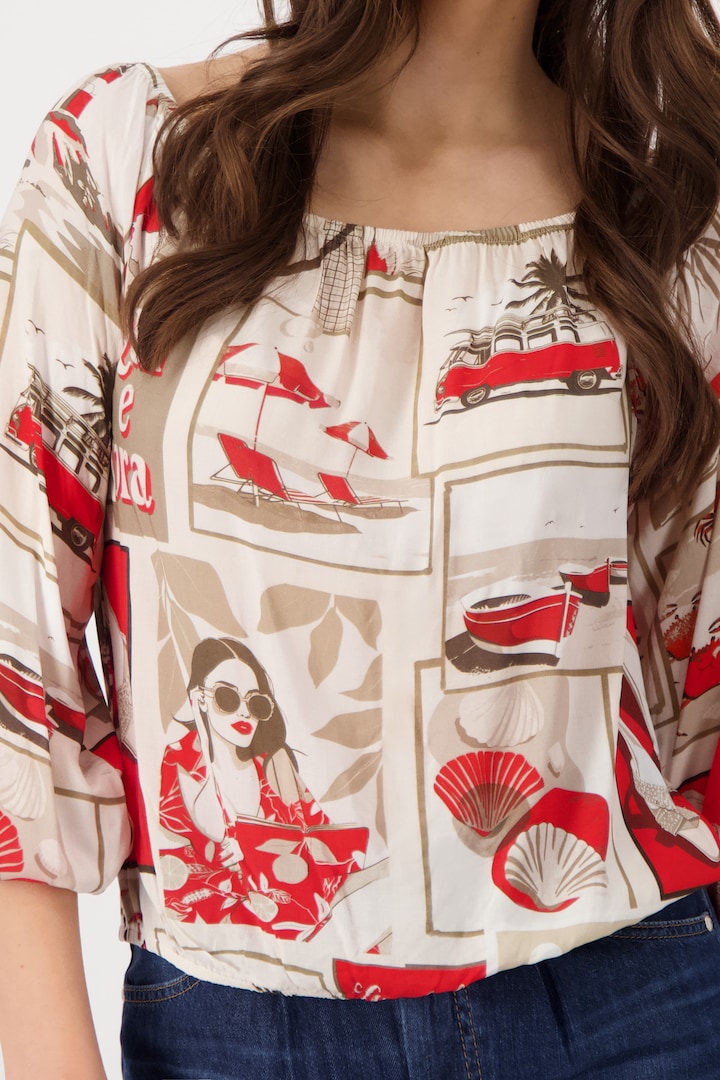 Blouse beige