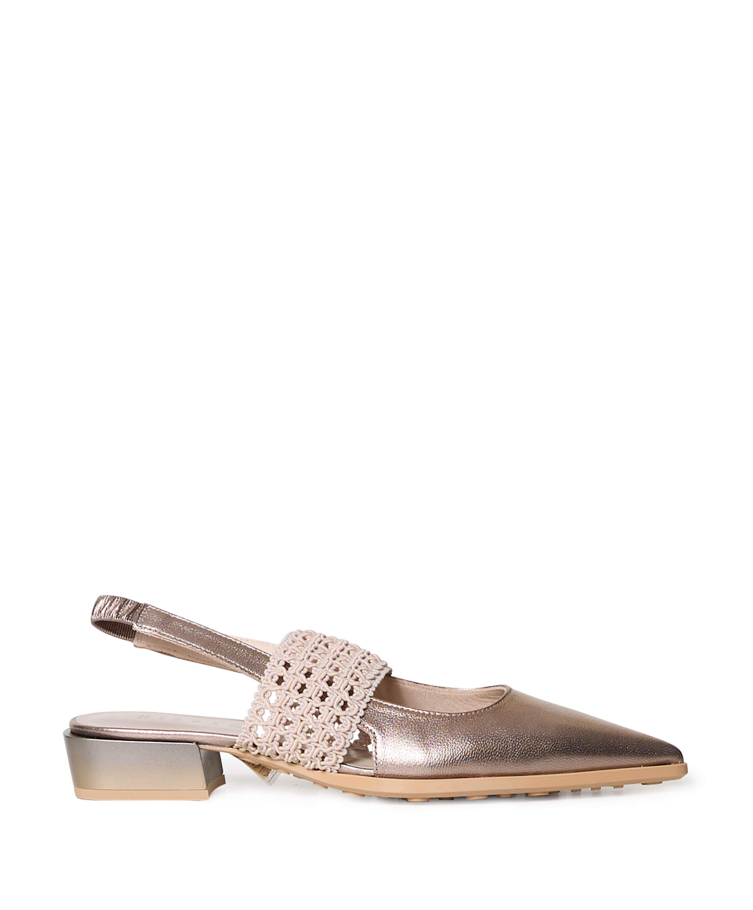 Turin dames slingbacks beige