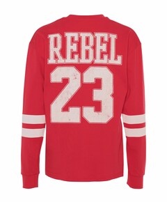 Dames longsleeve rood