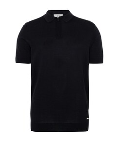 Heren polo zwart
