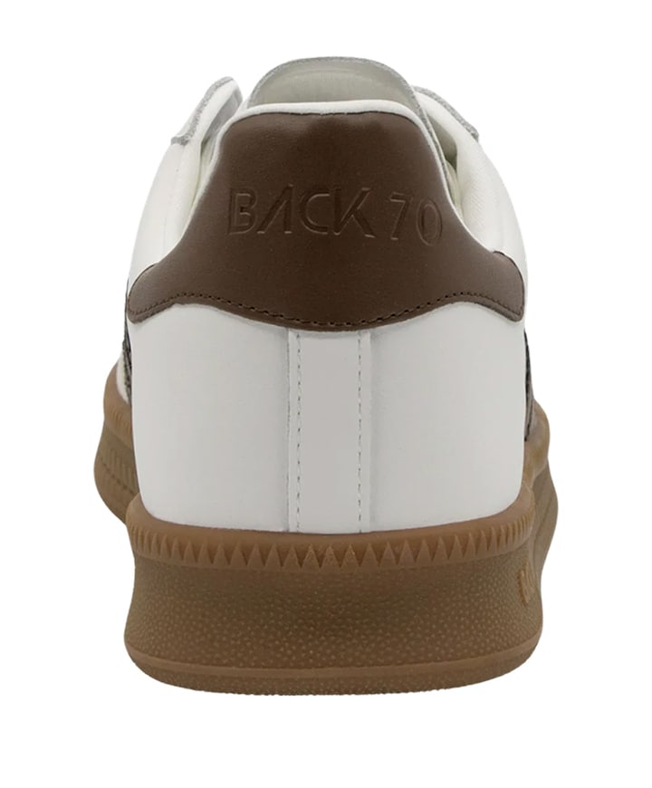 DOUBLE heren sneakers wit