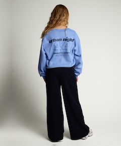 meisjes pantalon blauw