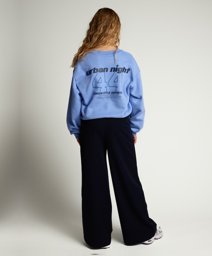 meisjes pantalon blauw
