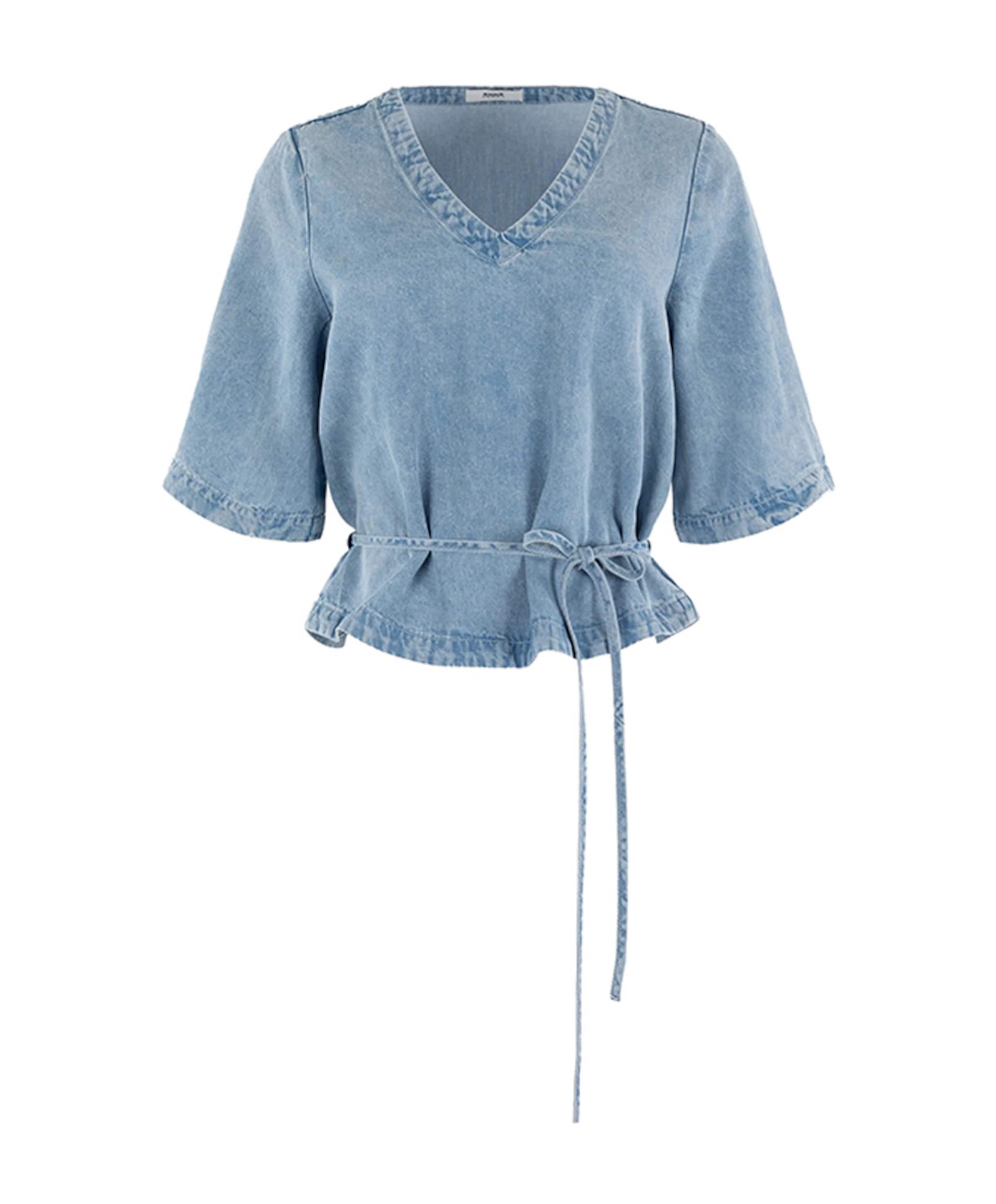 Dames top blauw