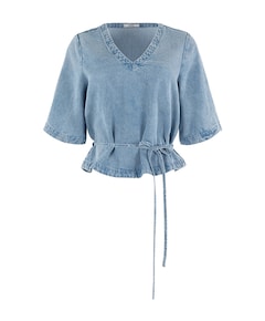 Dames top blauw