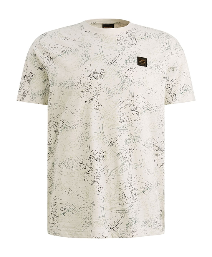 Heren T-shirt ecru