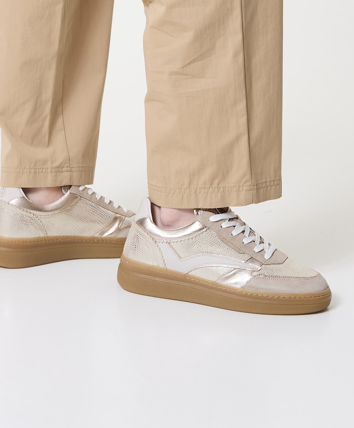 dames sneakers goud