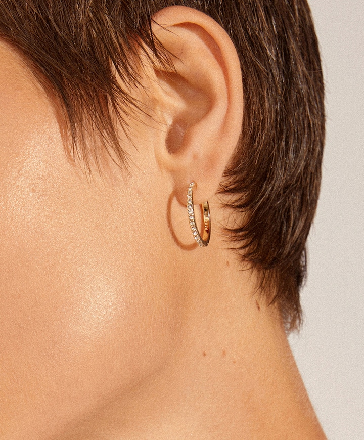 Dames oorbellen goud