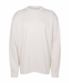Heren longsleeve ecru