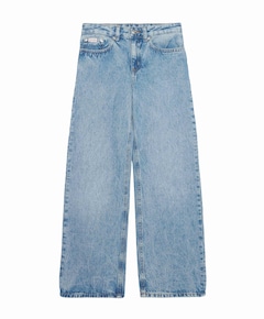 HR WIDE LEG DANTE WASH meisjes jeans blauw