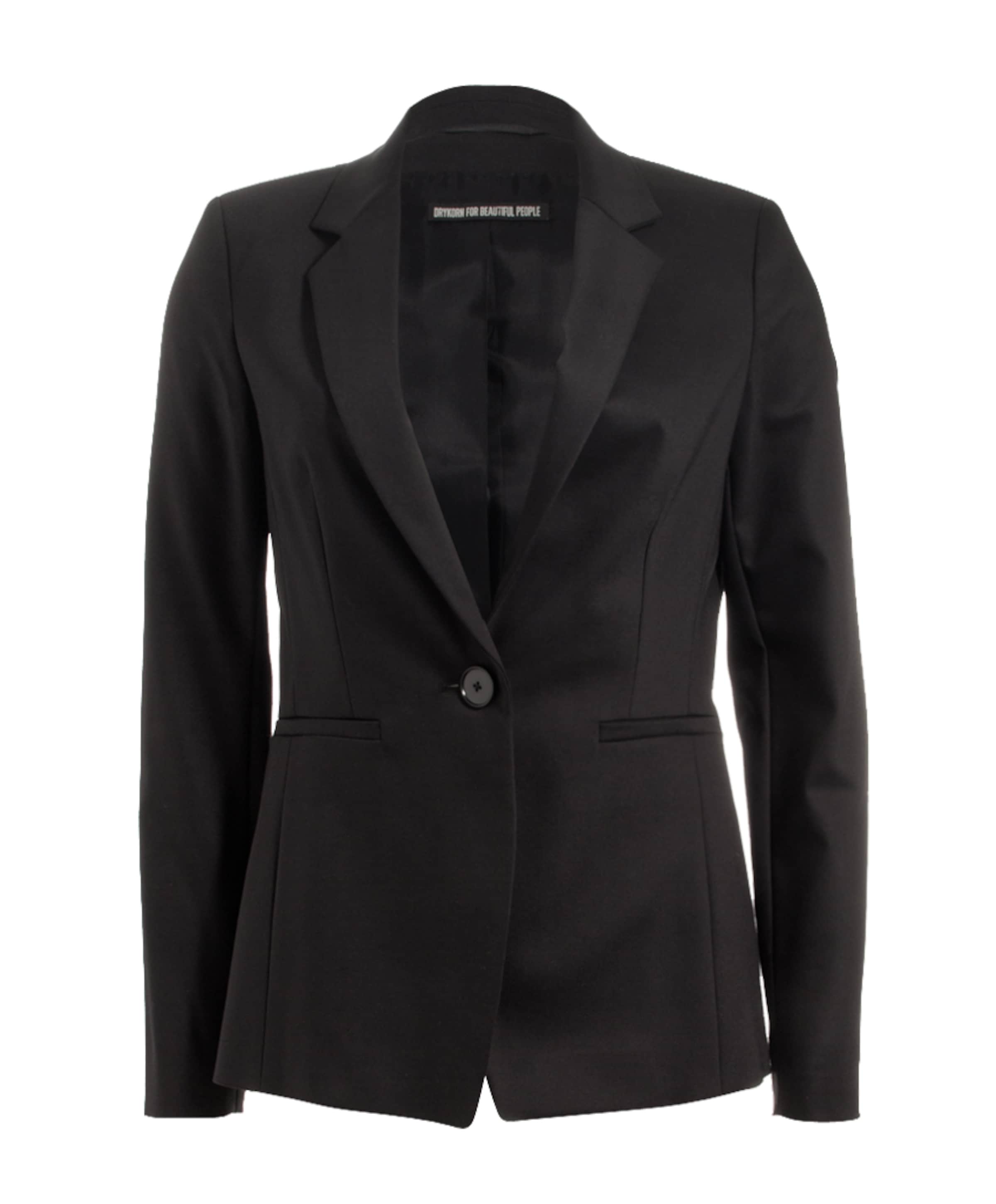Dames blazer zwart