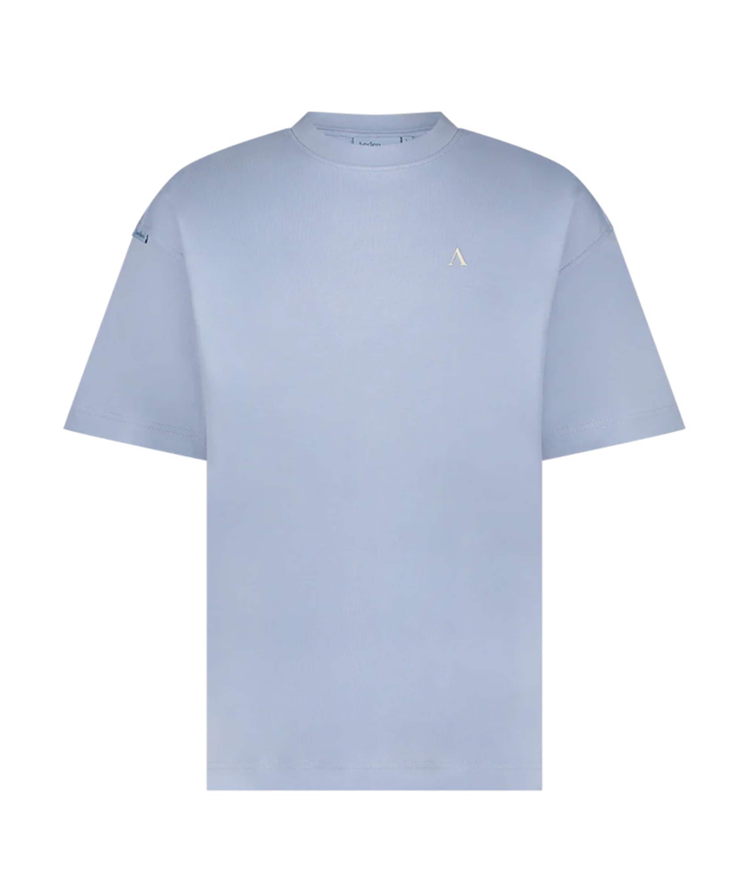 Heren T-shirt blauw
