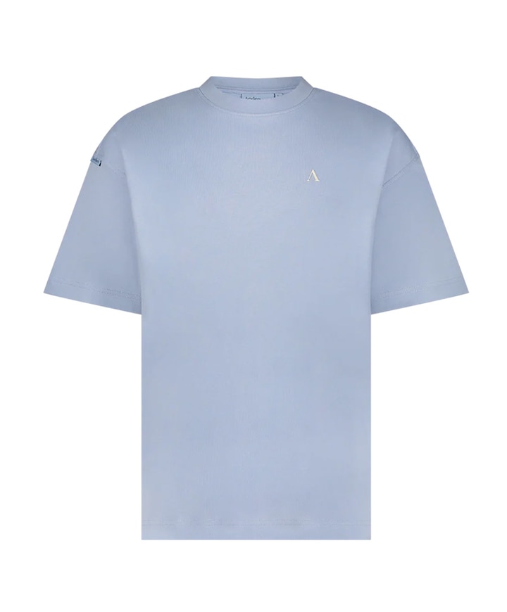 Heren T-shirt blauw
