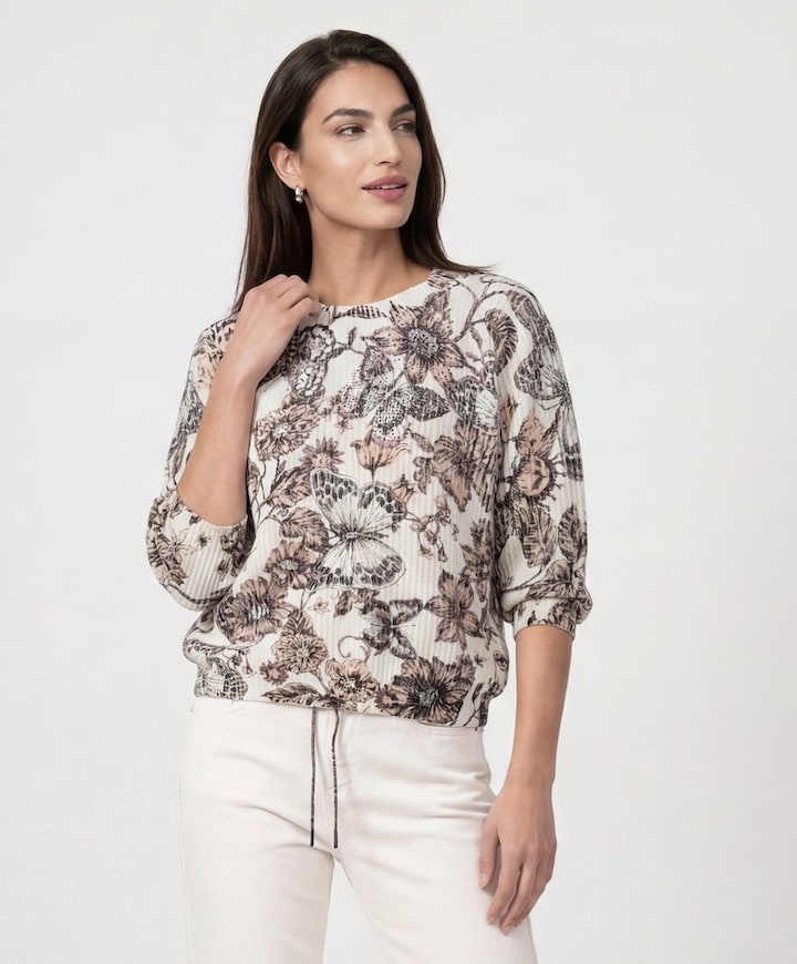 Dames trui beige