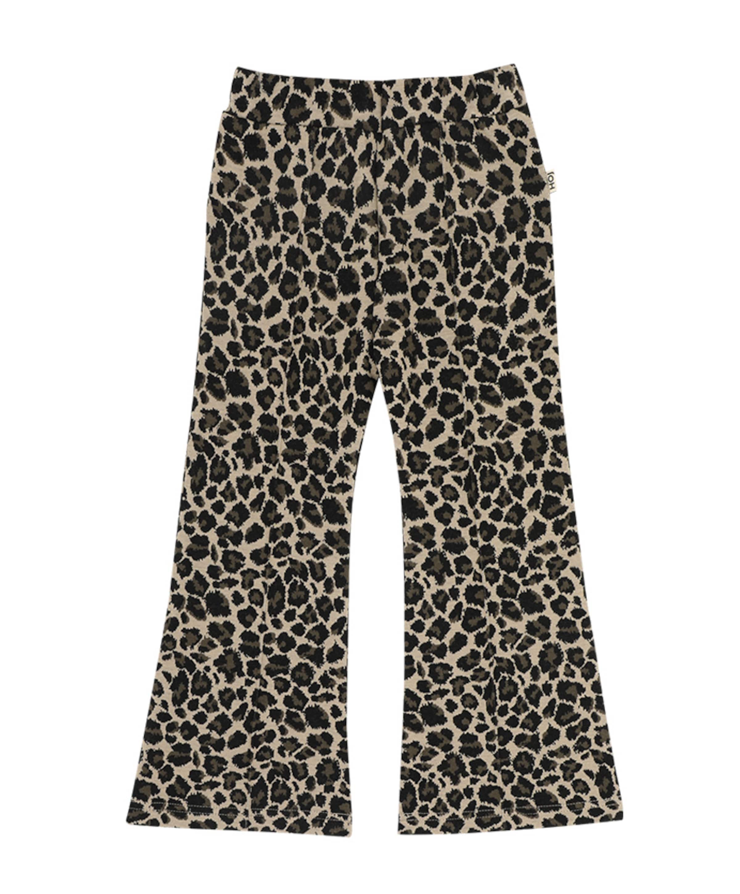 Flared meisjes broek multicolor
