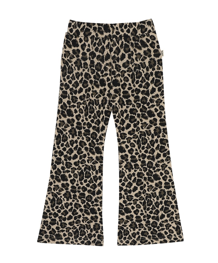 Flared meisjes broek multicolor