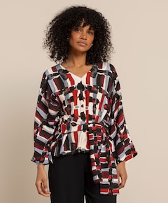 Dames blouse multicolor