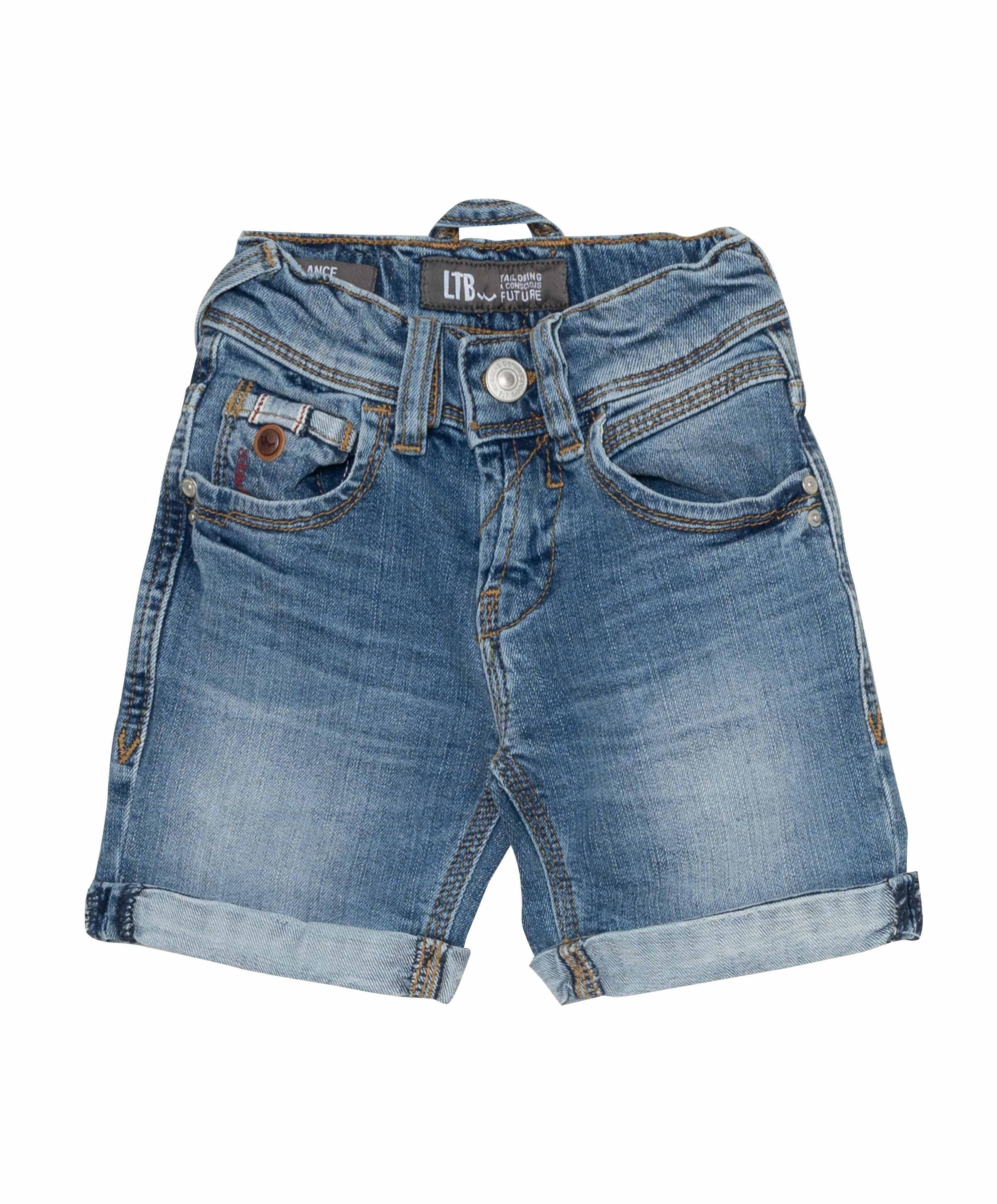 Lance B jongens korte broek blauw