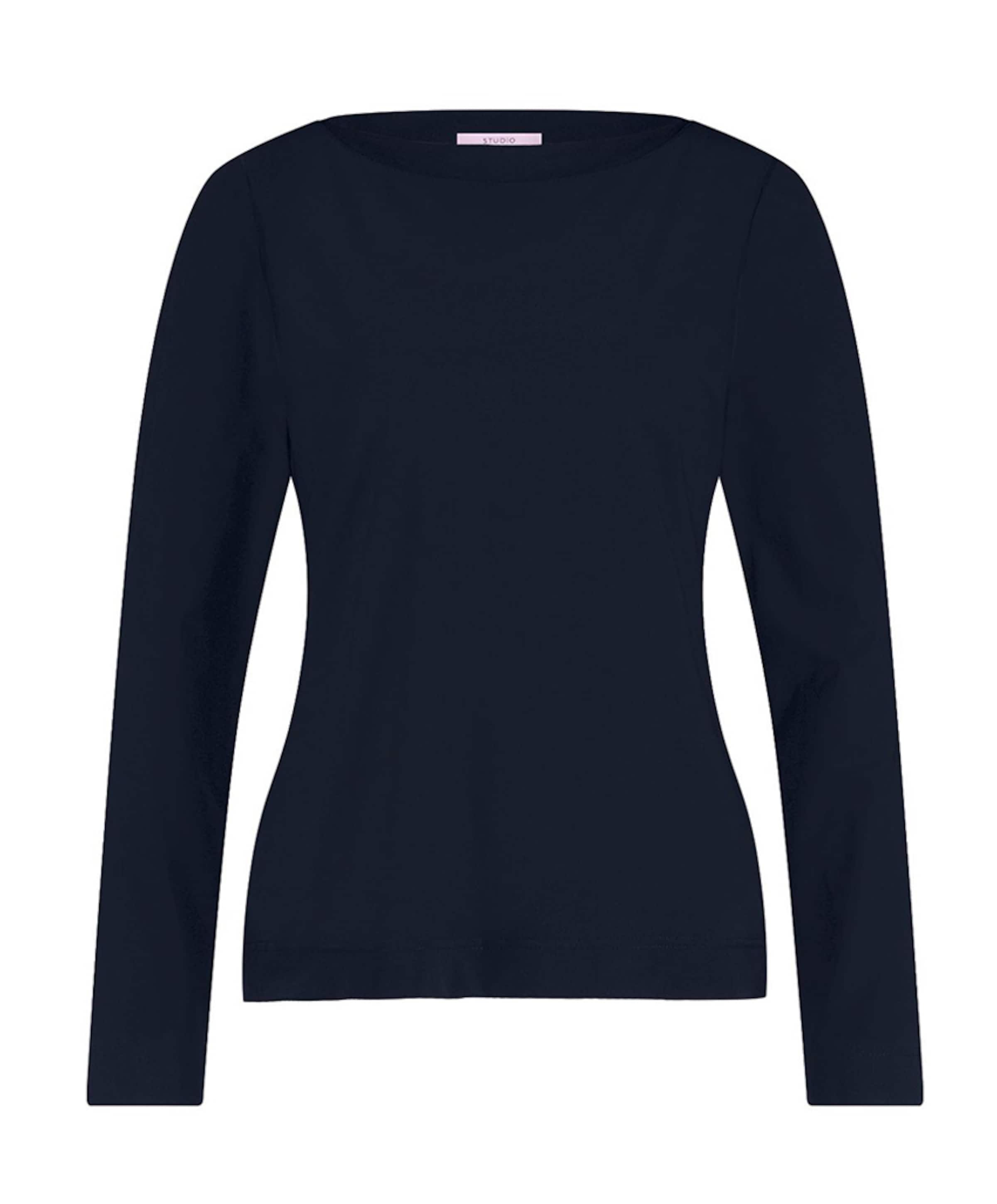 Dames longsleeve blauw
