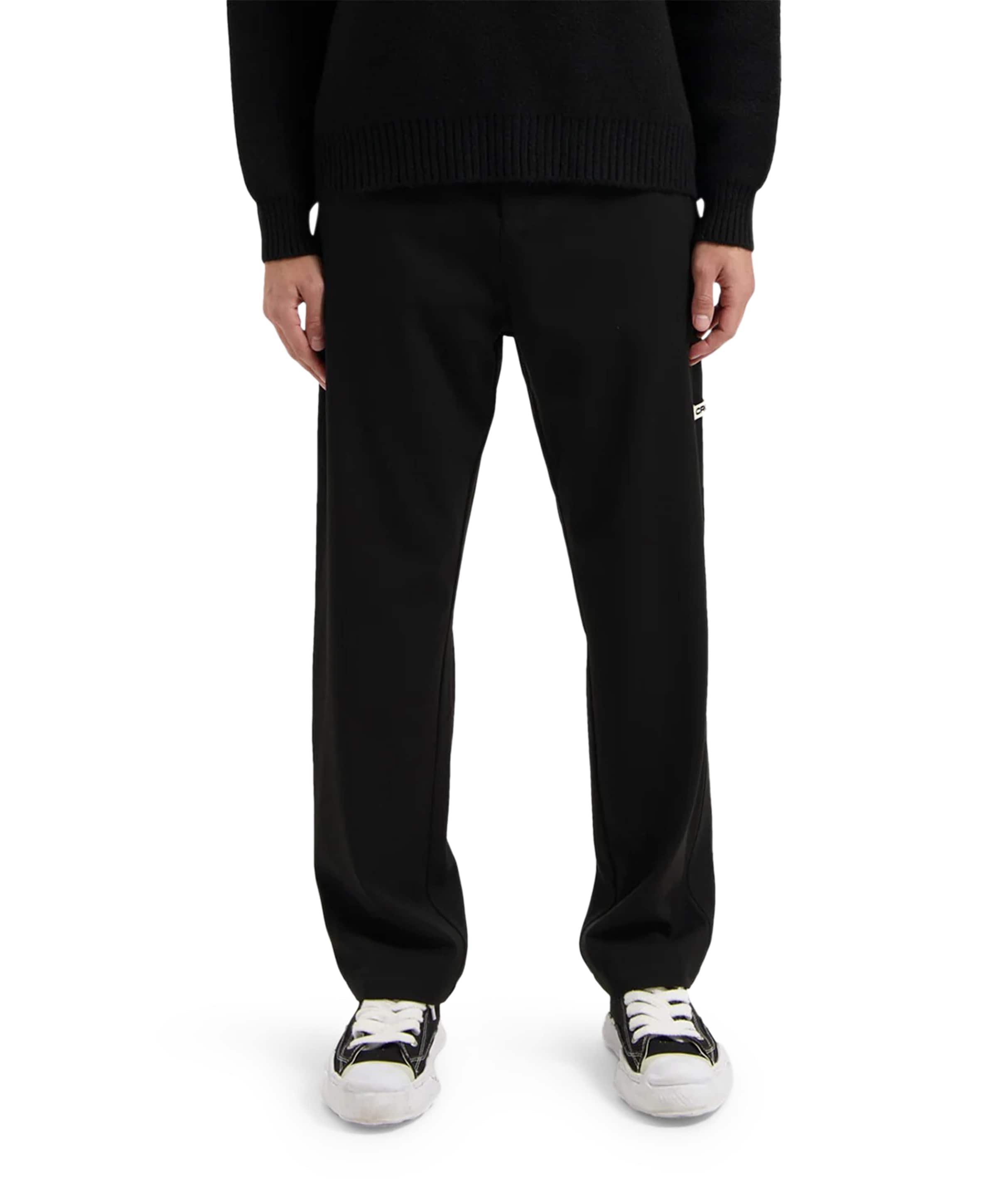 Etiquette straight chino heren broek zwart